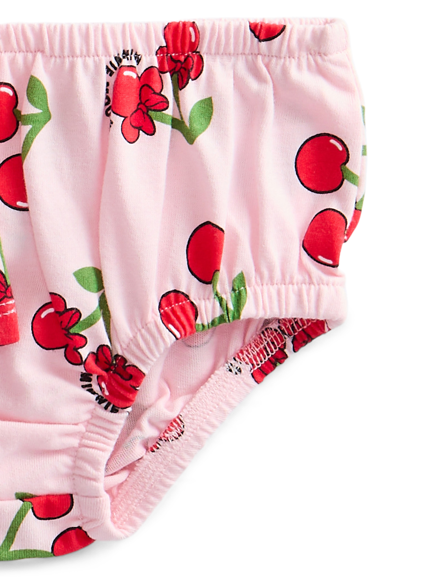 Minnie Mouse Baby Girl Allover Print Dress with Diaper Cover photo 3