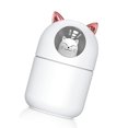 thumbnail image 2 of Advancent Humidificador de aire 300ML Difusor humectante de cabecera recargable con luz nocturna Auto-apagado Quiet Mist Maker Blanco Electrodomésticos Blanco Advancent HA063797-01, 2 of 6