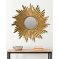 thumbnail image 2 of SAFAVIEH 11.3" Round Josephine Sunburst Mirror, Antique Gold, 2 of 2