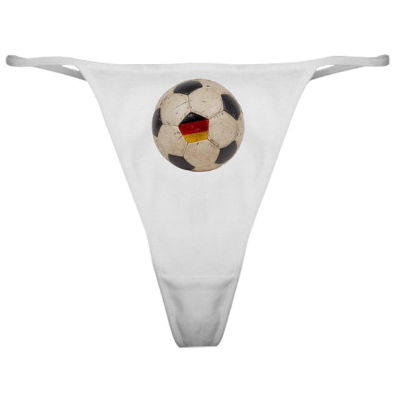CafePress - Germany Football6 Classic Thong - Women's Novelty Thong Panties Underwear
