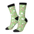 thumbnail image 1 of Fotbe Cute Frog2 Calcetas Largas con Estampado para Hombre y Mujer – Calcetas de Compresión Transpirables y Elásticas, Viajar y Uso Diario Talla 5-11, 1 of 6