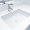 thumbnail image 4 of Moluckfu Cubierta De Agujero Para Lavabo Plateada Con Sencillo Y Decorativo, 4 of 8