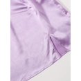 thumbnail image 4 of ORUYROP Women's Asymmetrical Solid Overlap Bodycon Workwear Skirt, 4 of 7