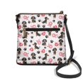 thumbnail image 2 of HELLHERO Dog Pattern PU Leather Crossbody Purse Purse Satchel, Adjustable Strap Spacious Satchel Bag Waterproof for Travel Use Daily Use, 2 of 7
