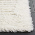thumbnail image 3 of SAFAVIEH Casablanca Vesela Solid Shag Area Rug, Ivory, 8' x 10', 3 of 11
