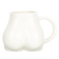 thumbnail image 1 of Mug Bout à Bout Résistant à la Chaleur Unique Forme Drôle Boisson Exquise Tasse à Café en Céramique, 1 of 6