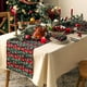 thumbnail image 2 of Bearachild Mantel con estampado de cuadros de materiales de primera calidad para decoración navideña de cocina, mantel individual navideño para Kits de decoración para fiestas, 2 of 6