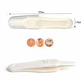 thumbnail image 2 of Juego de 5 pinzas de seguridad para bebés, pinzas de limpieza de plástico con cabeza redonda, pinzas limpiadoras para el ombligo y la nariz del bebé, herramienta para limpiar la nariz, 2 of 5