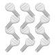 thumbnail image 4 of 12 tornillos de mariposa de acero inoxidable - Tornillos para horquilla de asador, repuesto para la parrilla giratoria de freidoras de aire - Accesorios para hornos y parrillas de cocina, 4 of 8