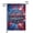 D, variant on XaaKee Garden Flag, Independence Day Heroic Emblem Yard Flags, Double-sided High-Quality White Linen Summer Garden Flag For Home Lawn 12x18Inch