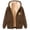 01 Brown, variant on Mens Sweatshirt Oversized Lightweight Zipper Hooded Jackets Casual Winter Sweatshirt Top Coat with Pockets,Size M-3XL
