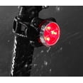 thumbnail image 4 of Luz LED para bicicleta, recargable, delantera y trasera, con 4 modos de brillo, alimentada por USB, resistente a golpes e impermeable, para bicicletas de montaña, de carretera, cochecitos y camping., 4 of 5