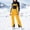 Yellow008, variant on QHRMKOG Snow Overalls for Women Windproof Snow Bibs Winter Warm Ski Pants Fashion Adjustable Shoulder Strap Jumpsuit Red 3XL