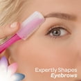 thumbnail image 4 of Schick Silk Retouche de Précision pour Sourcils, Rasoir Facial Exfoliant pour Femmes et Outil de Dermaplaning, Lot de 3, 4 of 5