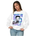 thumbnail image 3 of Kanji Style Cartoon Bring on the Boop Women Crewneck Sweatshirt Brisco Brands S, 3 of 6