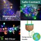 thumbnail image 4 of Decoraciones navideñas Aokudoni, 3,8 m, 350 luces LED en forma de cascada, 4 of 6