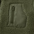thumbnail image 6 of KAUOD Girls Fuzzy Mock Neck Vest Zip up Winter Fleece Sleeveless Coats Front Zipper Pockets Plush Outwear Vest Padded Warm, 6 of 6