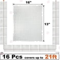 thumbnail image 4 of Paquete de 16 alfombrillas repelentes de gatos para exteriores Alfombrillas de plástico para gatos y perros con púas Alfombrilla de entrenamiento disuasoria con púas transparentes Alfombrill, 4 of 5