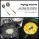 thumbnail image 3 of Moldes para freír en aceite de acero inoxidable para cocina con forma de bola para buñuelos, 3 of 7