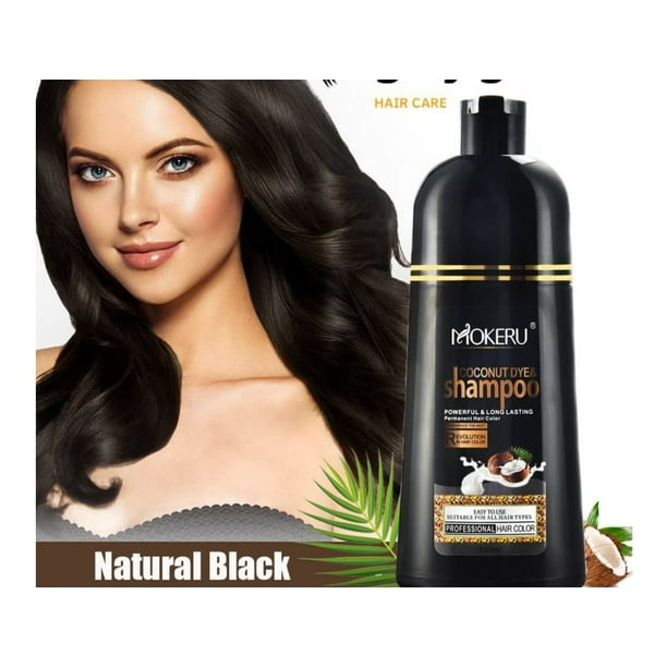 Coconut oil hair coloring shampoo - Natural hair color - Strengthens from the roots - Prevents hair loss - Free of harmful chemicals. Coconut oil hair coloring shampoo - Natural hair color - Strengthens from the roots - Prevents hair loss - Free of harmful chemicals.