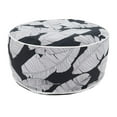 thumbnail image 5 of Modern Tropic Design Round Indoor & Outdoor Pouf, 5 of 5