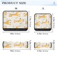 thumbnail image 3 of WOBOGO Cartoon Giraffe Seat Belt Cover 2 Piece Soft Comfort Driving Shoulder Pad Suitable for All Cars and Backpacks, 3 of 8