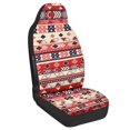 thumbnail image 2 of CHAQLIN Geometric Stars Car Seat Covers for Auto, Decorative Car Front Seat Covers Stretchy Polyester Fabric Automobile Seat Cover Pad Mat, 2 of 12