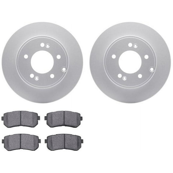 Rear Brake Pad and Rotor Kit - Compatible with 2016 - 2020 Kia Optima 2017 2018 2019