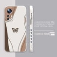 thumbnail image 3 of Case For Xiaomi 13 12 12S 11 11T 10 10S 9 9SE 8 8SE Pro Ultra Lite Colour Simple Liquid Silicone Case Beautiful Butterfly, 3 of 5