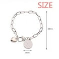 Commerce City Central Animation Heart Chain Bracelet Jewelry Charm