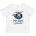 thumbnail image 3 of Inktastic My Nani Loves Me Grandson Bear Boys Baby T-Shirt, 3 of 5