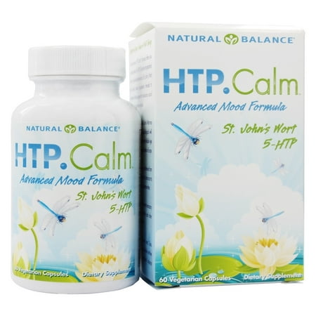 NutraPro Natural Balance  Herbal Supplement, HTP, Calm, 60 (Best Herbal Supplements For Men)