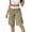 Khaki-shorts, variant on Womens Color Block Cargo Shorts High Waisted Pocketed Casual Streetwear Bottoms Active Knee Length Pants Pink S