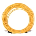 thumbnail image 1 of Cable de conexión de fibra óptica monomodo FC/UPC a FC/UPC de 10 m, color amarillo, 1 of 8