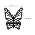 thumbnail image 5 of Butterfly Corner Shelf Wall Display Rack Crystal Display Shelf Wall Mounted Rack, 5 of 5