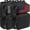 Black-1, variant on Practical and compact Molle horizontally managed EDC tool waist bag.