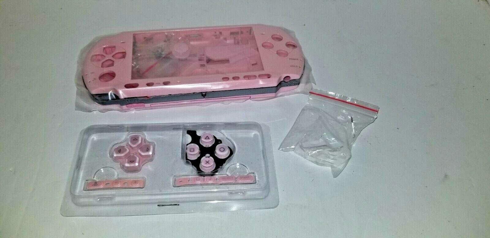 Pink Full Housing Case Shell set Kit For PSP 3000 3001 E47 Walmart