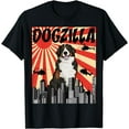 thumbnail image 2 of Funny Retro Japanese Dogzilla Bernese Mountain Dog T-Shirt, 2 of 3