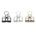 thumbnail image 4 of Hollow Binder Clips, Multi-Color Binder Clips, Fashion Simple For Office Kitchen Travel Living Room L,M,S, 4 of 8