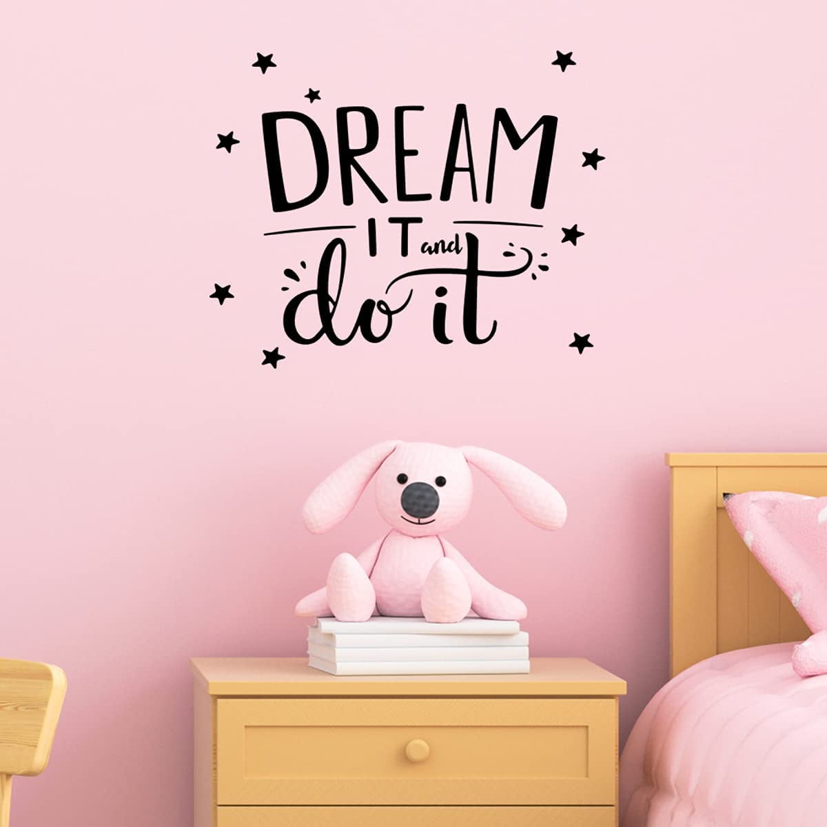 VWAQ Dream It and Do It Wall Decal Inspirational Wall Quote Sayings