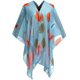 thumbnail image 1 of Bufanda y chal de gasa con estampado, para mujer, de verano, con protección solar, de comercio exterior, de seda, con botones y ojales., 1 of 2
