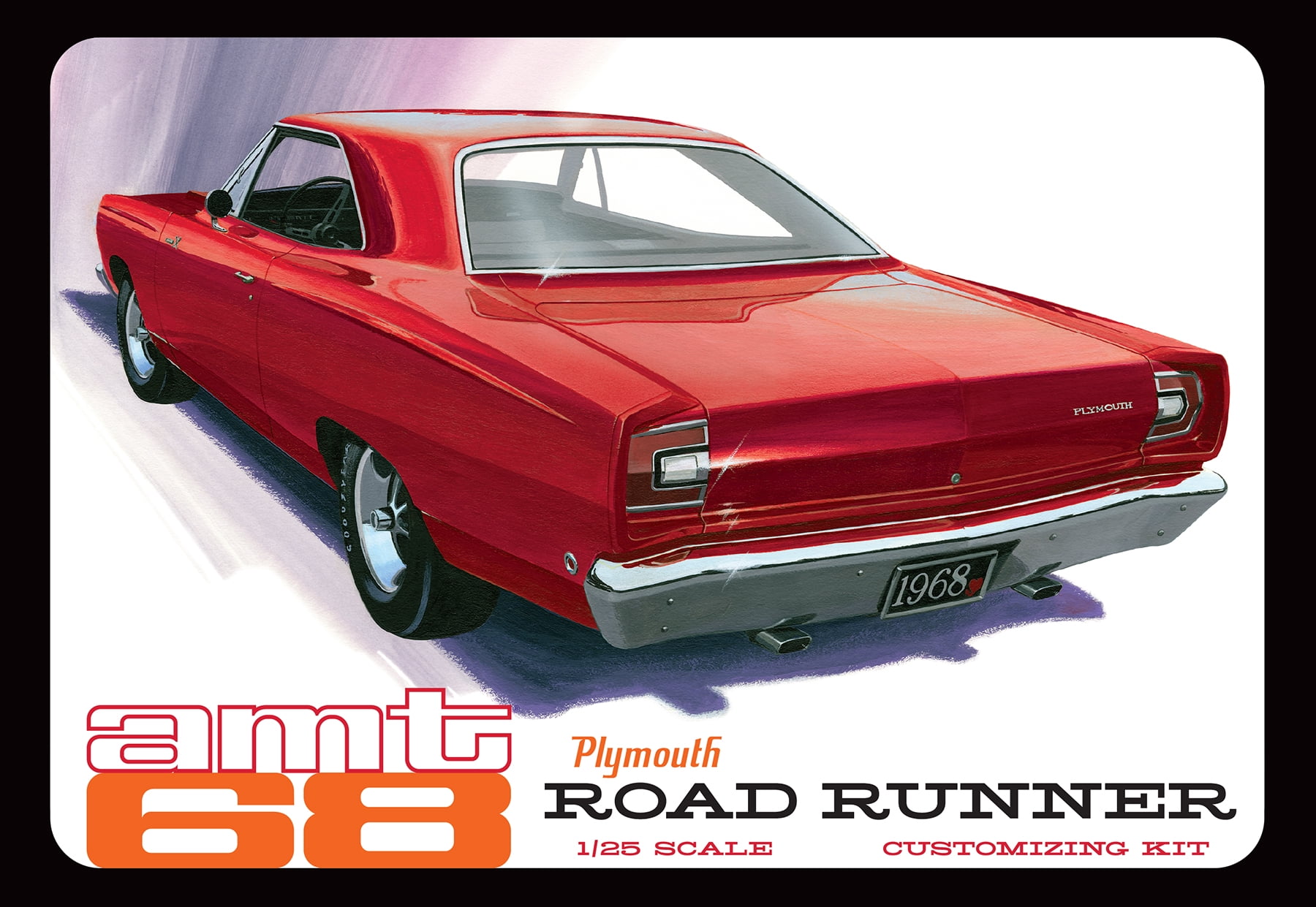 AMT Model Kit Skill 2 1968 Plymouth Road Runner Customizing Kit