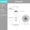 thumbnail image 4 of Black Shower Tap Faucet Pull Out Spray Head Replacement Kitchen Mixer Spare, 4 of 10