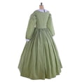 thumbnail image 3 of Women's Civil War Dress Victorian Dickens Costume1860s Civil War Ball Gown Southern Belle Costume, 3 of 6