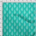 thumbnail image 4 of oneOone Polyester Spandex Turquoise Blue Fabric Block Fabric For Sewing Printed Craft Fabric By The Yard 56 Inch Wide-WM, 4 of 5
