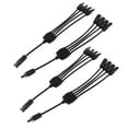thumbnail image 2 of Solar Panel Photovoltaic Branch Parallel Cable, 1000VDC 2 Set Solar Wire Male Female Connector Waterproof 30A  For Replacement PV LTY2,PV LTY3,PV LTY4, 2 of 8