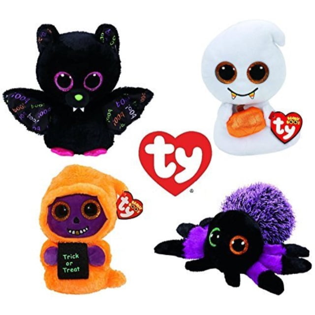 ty beanie boos 2017 halloween collection: creeper, dart, scream and