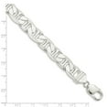 thumbnail image 2 of White Sterling Silver chain Men's Anchor 9 in 11.5 mm, 2 of 2