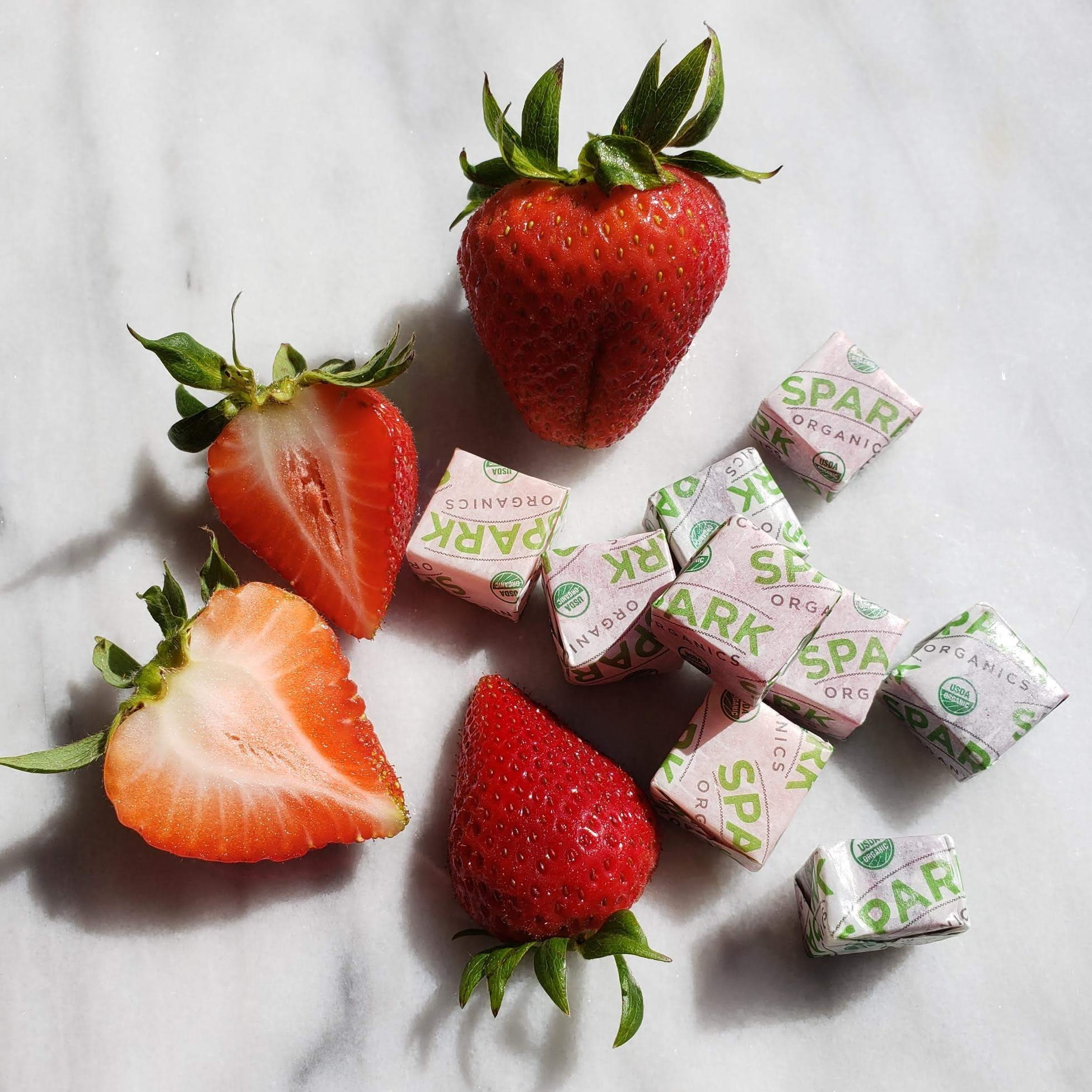 Spark Organics Classic Blend Flavored Fruit Chews, Dye Free Candy, 4 oz