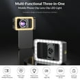 thumbnail image 2 of APEXEL Photography light,Fill Cold Clip – Led Mount 1/4in 17mm + Clip 17mm - L Screw Lens 1/4in Screw Led Fill + 37mm Lens Adapter Clip With 17mm Cold Mount Universal Clip 1/4in Compatible Fill, 2 of 6